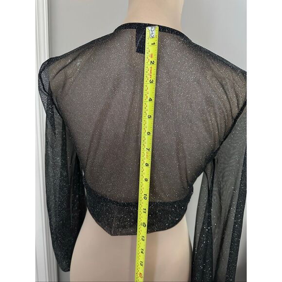 Windsor black mesh glitter jacket - Picture 5 of 14